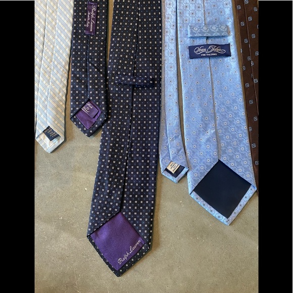 Premium Silk Tie Collection, Brooks Brothers, Ralph Lauren, Ermenegildo Zegna - Picture 6 of 11